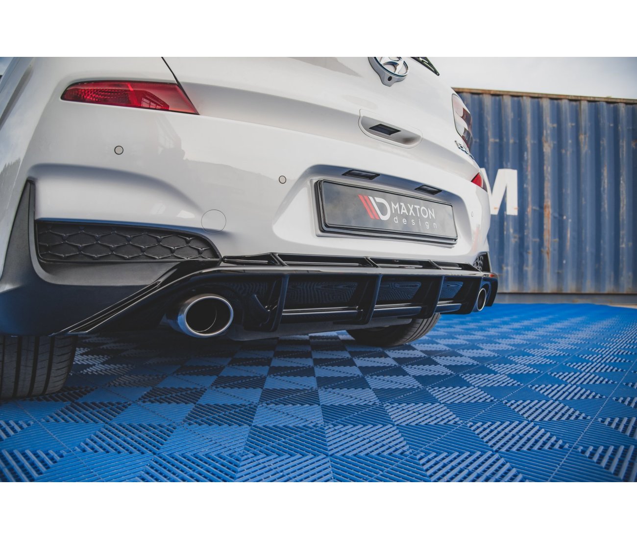 Heck Diffusor V.3 für Hyundai I30N Hatchback Maxton Design