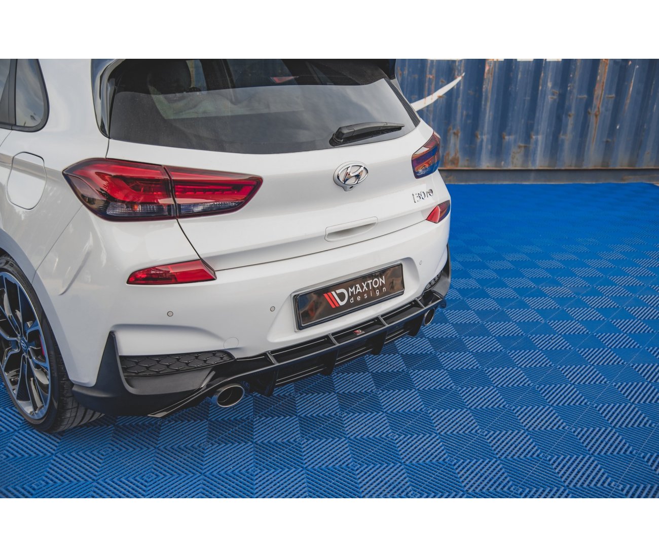 Heck Diffusor V.3 für Hyundai I30N Hatchback Maxton Design