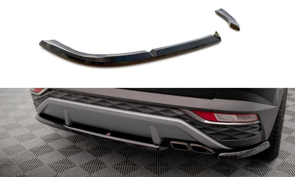 Heck Ansatz Flaps Diffusor für Hyundai Tucson NX4 Maxton Design