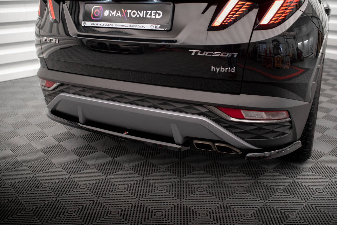 Heck Ansatz Flaps Diffusor für Hyundai Tucson NX4 Maxton Design