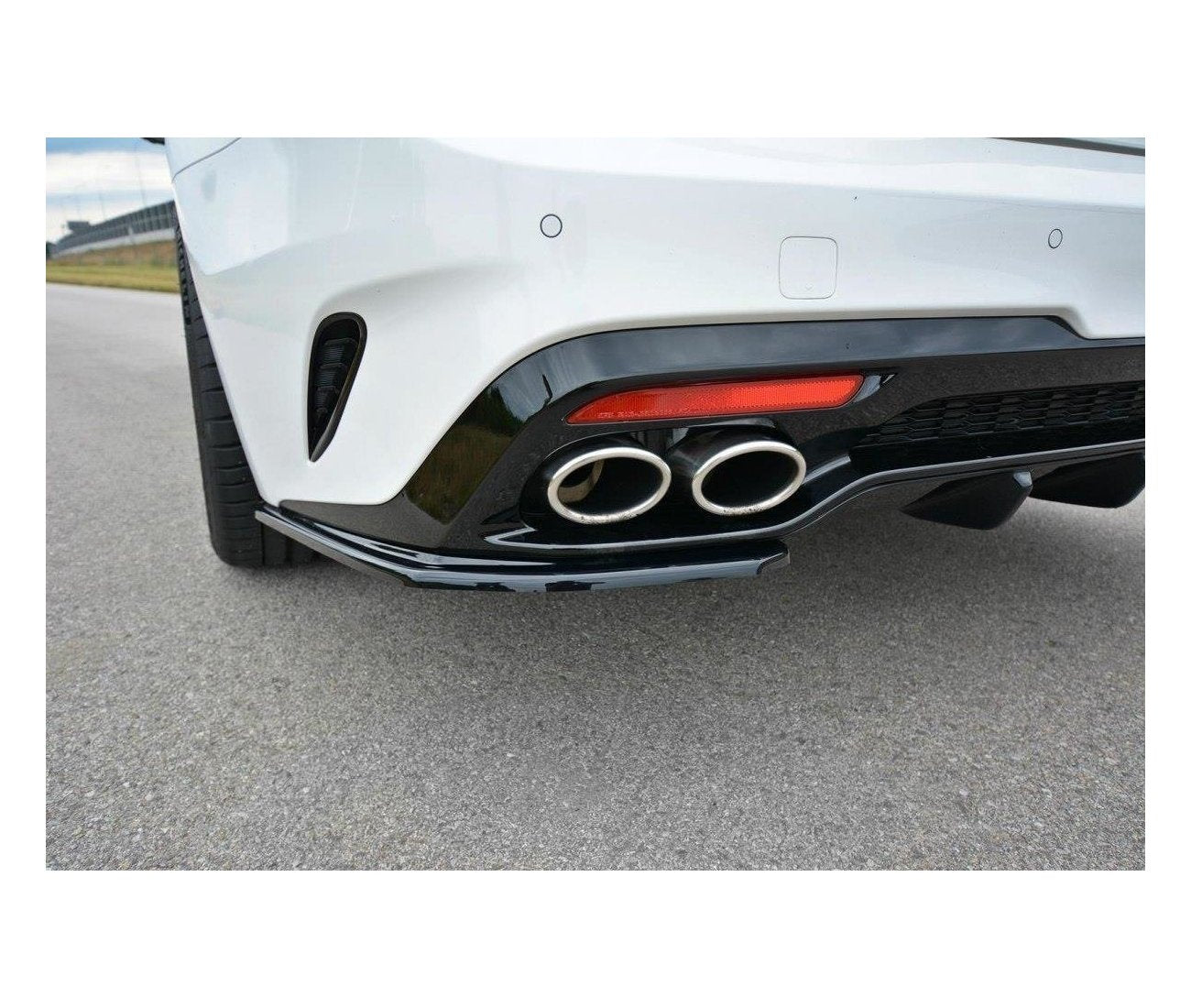 Heck Ansatz Flaps Diffusor für Kia Kia Stinger Gt / GT-Line Maxton Design