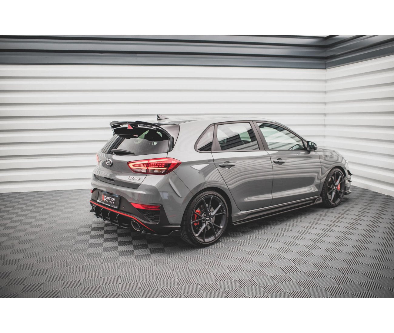 Heck Flaps V.3 für Hyundai I30N Hatchback Facelift Maxton Design