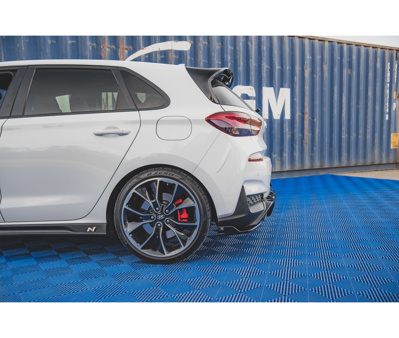 Heck Flaps V.4 für Hyundai I30N Hatchback Maxton Design