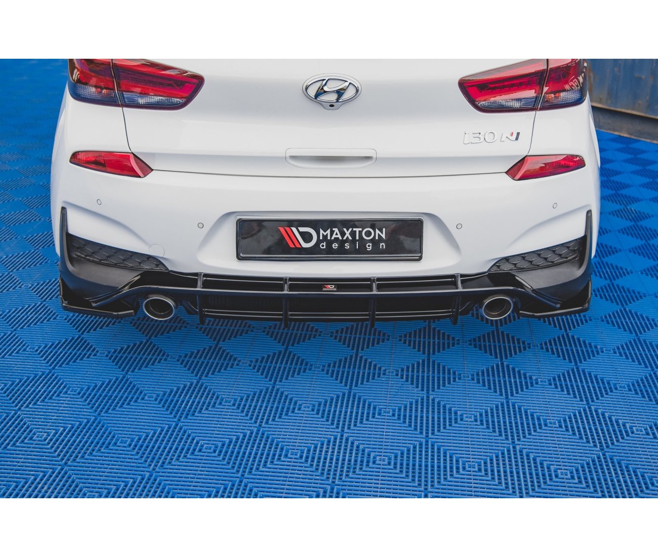 Heck Flaps V.4 für Hyundai I30N Hatchback Maxton Design