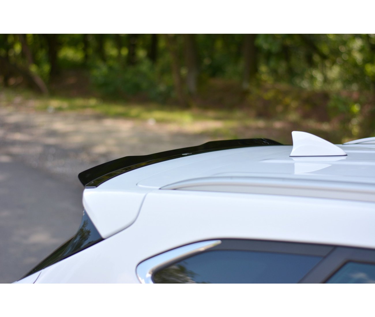 Heck Spoiler Aufsatz Abrisskante für Hyundai Tucson Facelift Maxton Design