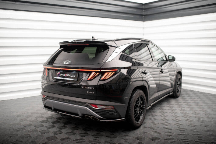 Heck Spoiler Aufsatz Abrisskante für Hyundai Tucson Maxton Design