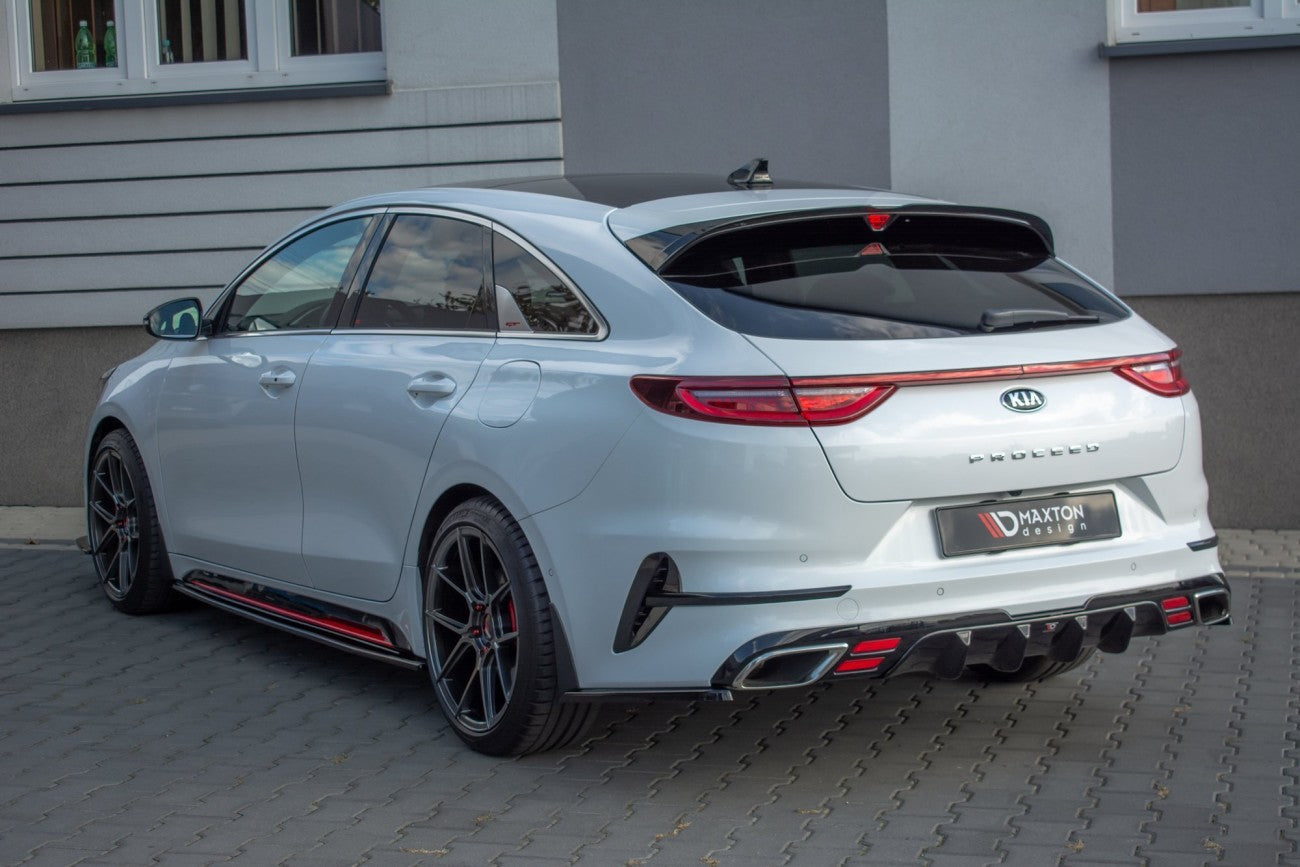 Heck Spoiler Aufsatz Abrisskante für Kia ProCeed GT Mk 3 Maxton Design
