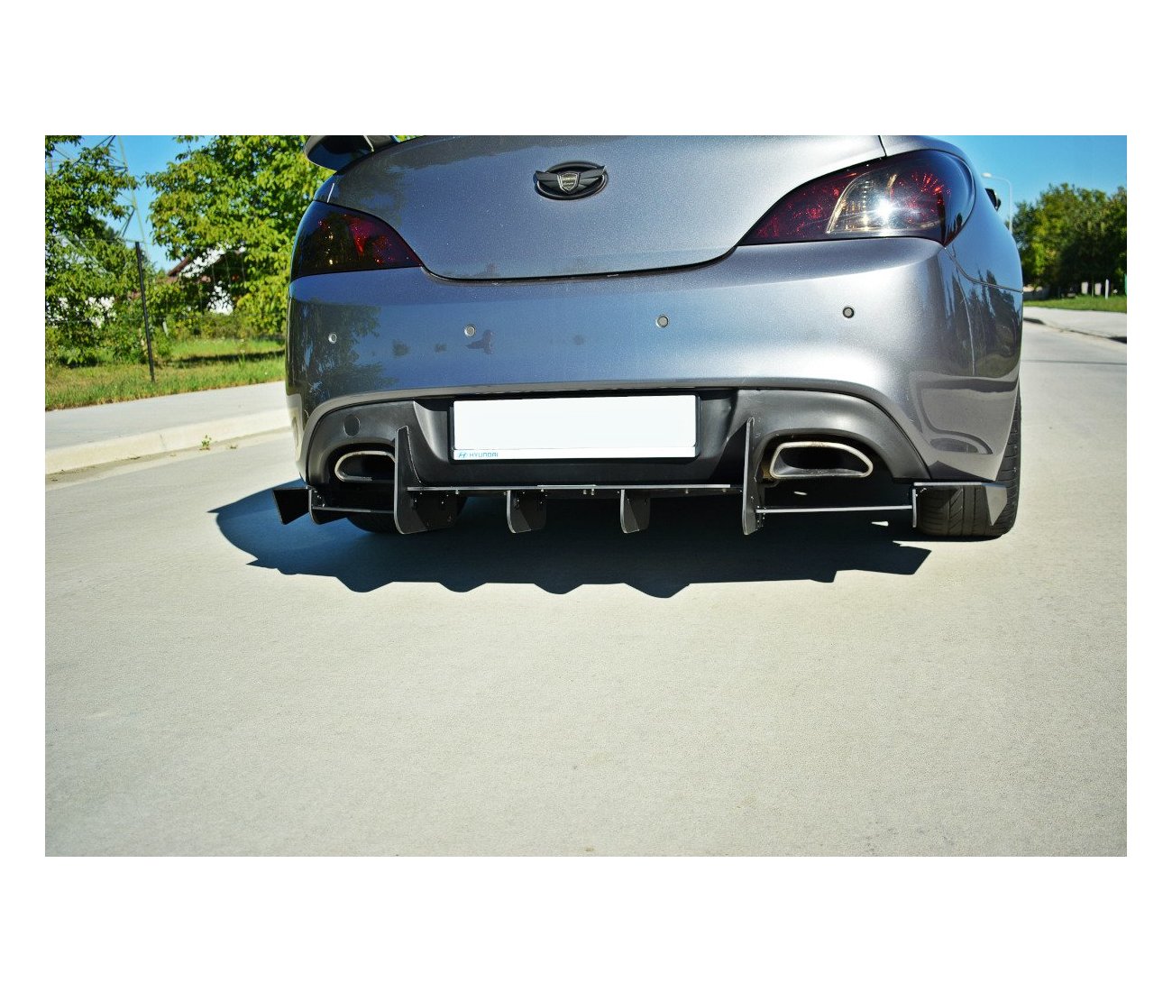 Heckschürze für Hyundai Genesis Coupe Maxton Design