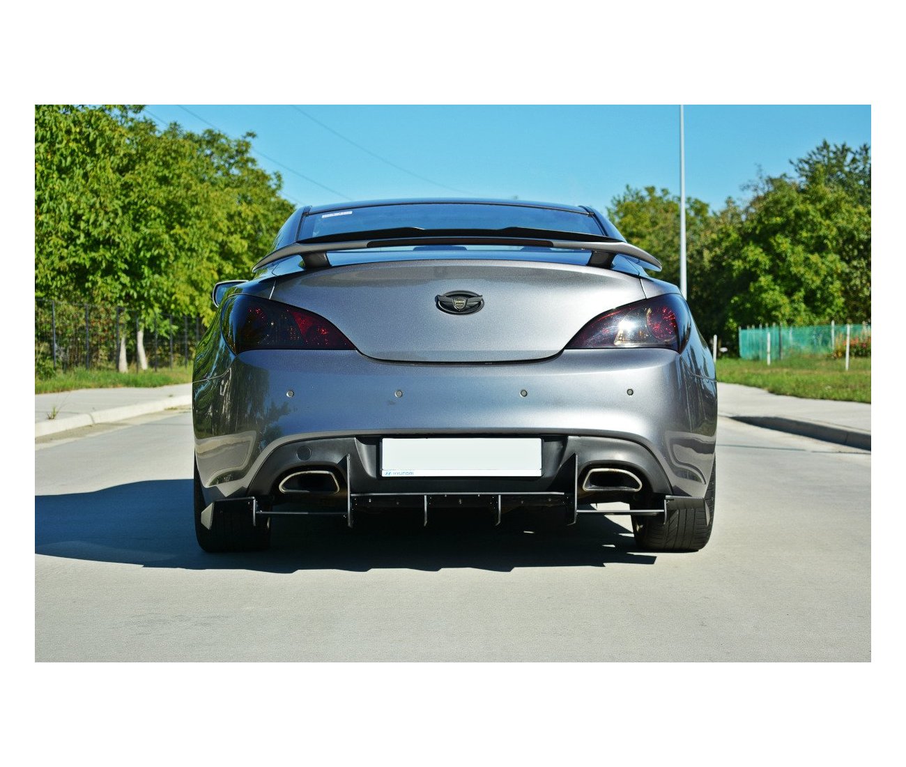 Heckschürze für Hyundai Genesis Coupe Maxton Design