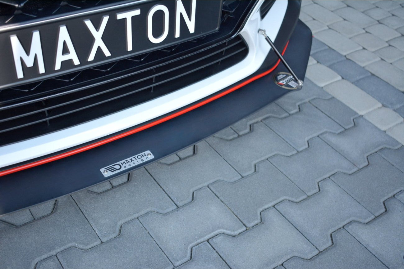 Hybrid Racing Cup Spoilerlippe für Hyundai I30N Maxton Design