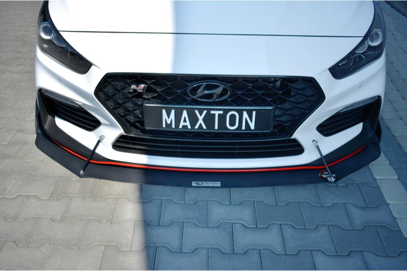 Hybrid Racing Cup Spoilerlippe für Hyundai I30N Maxton Design