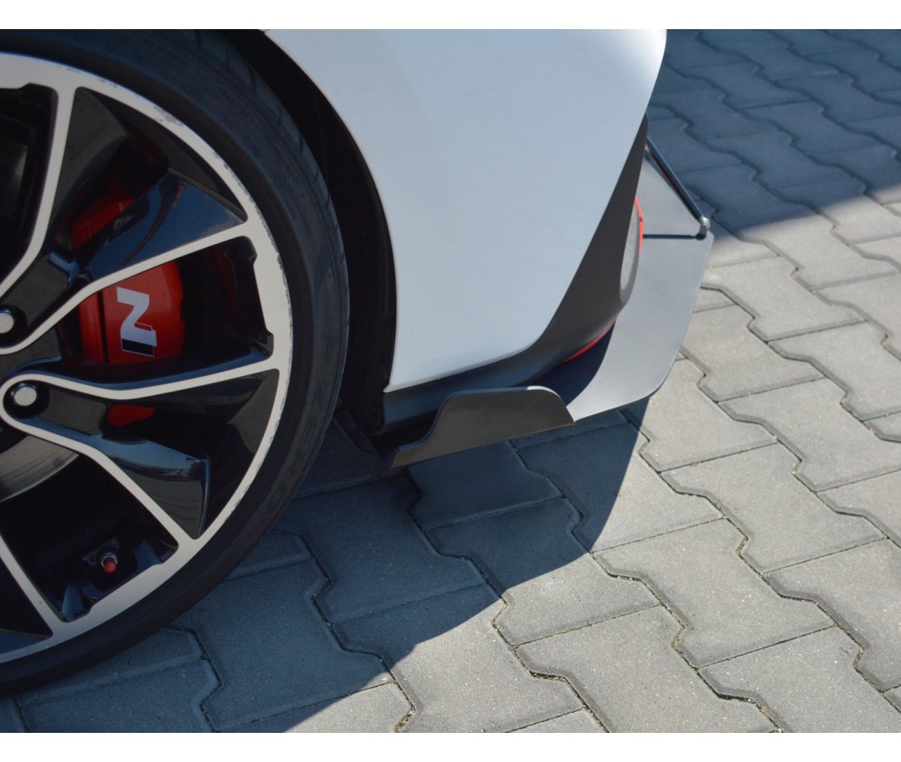 Hybrid Racing Cup Spoilerlippe für Hyundai I30N Maxton Design