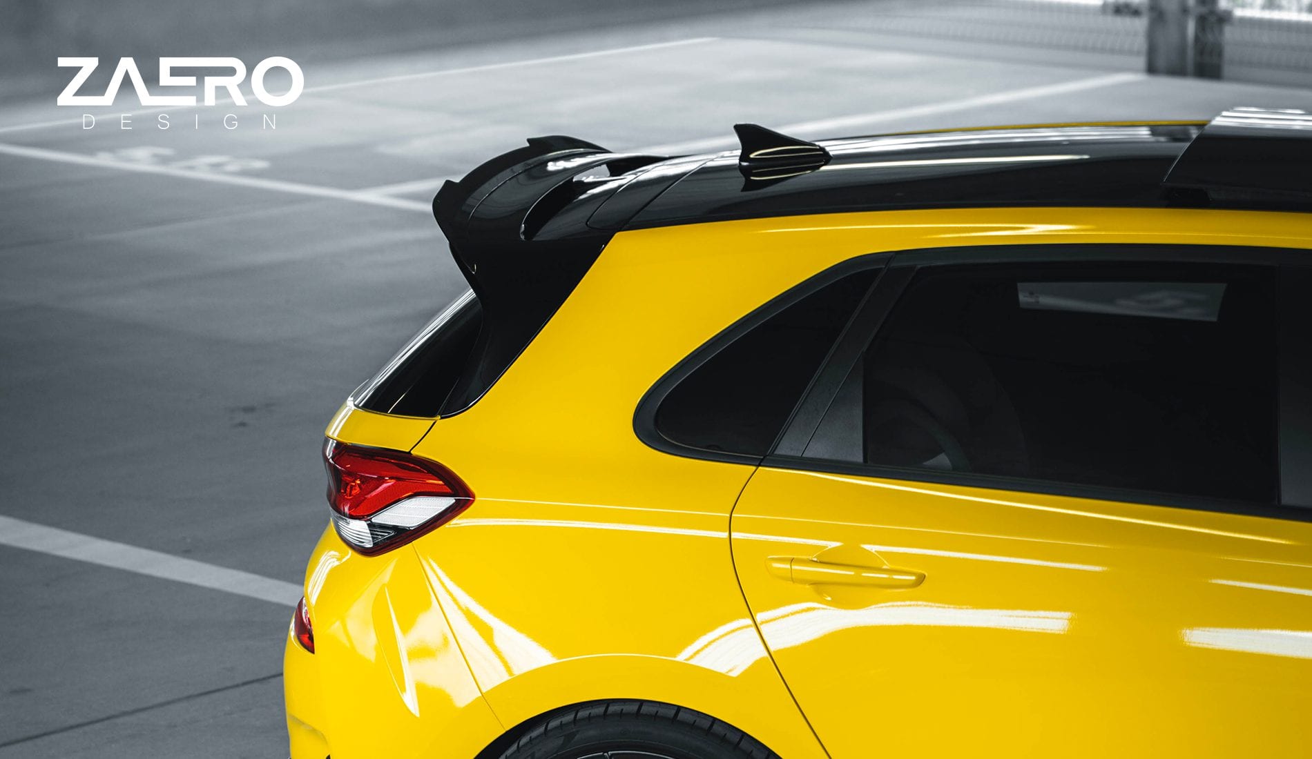 Zaero Design Heckspoiler V.1 für Hyundai I30N Hatchback Zaero-Design