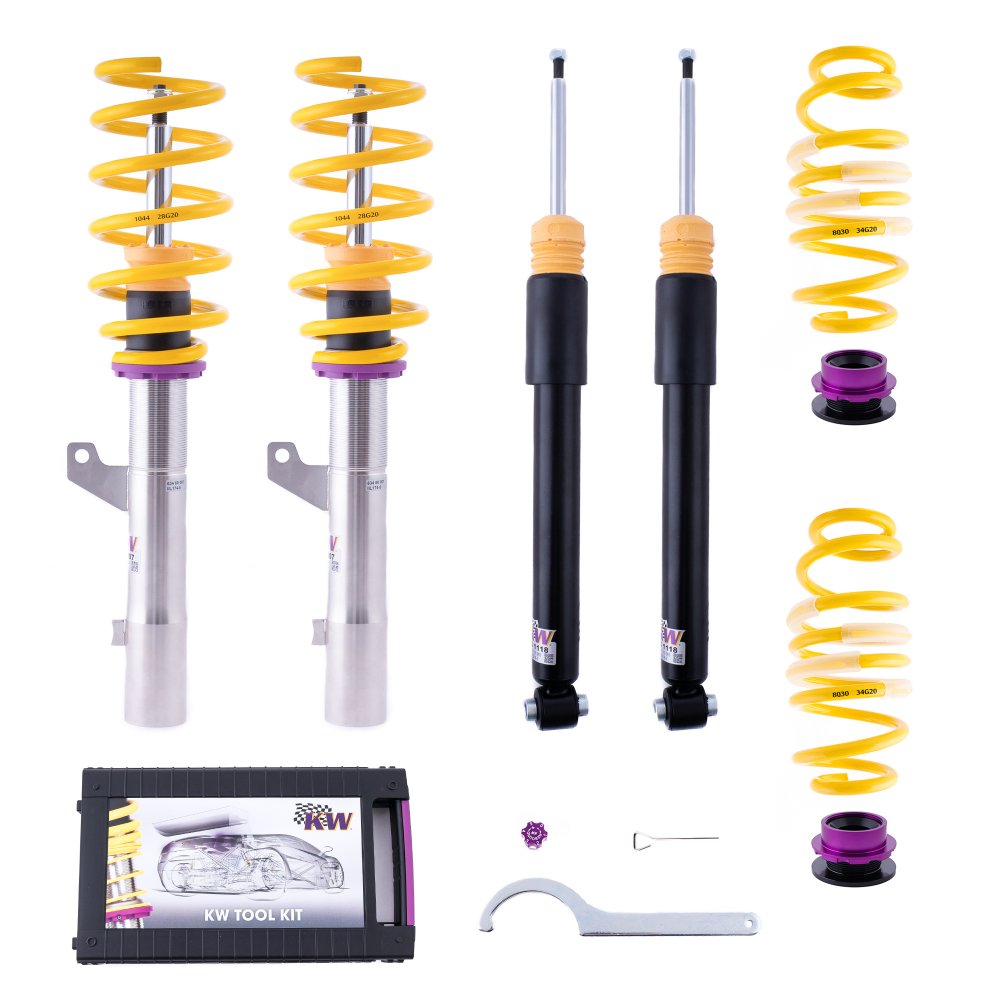 KW Gewindefahrwerk V1 Inox für KW Suspension