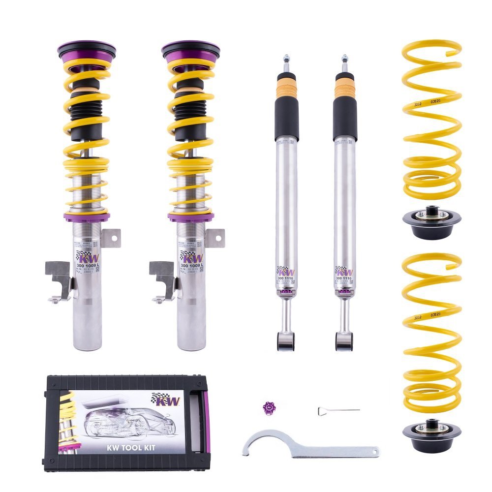 KW Gewindefahrwerk V3 Inox (mit Druck- & Zugstufendämpfung) Hyundai i30 N Performance (2017-2020) KW Suspension