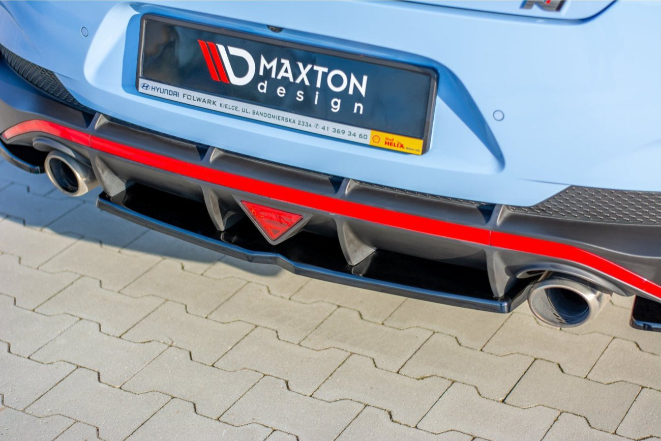 Mittlerer Cup Diffusor Heck für Hyundai I30N Fastback Maxton Design
