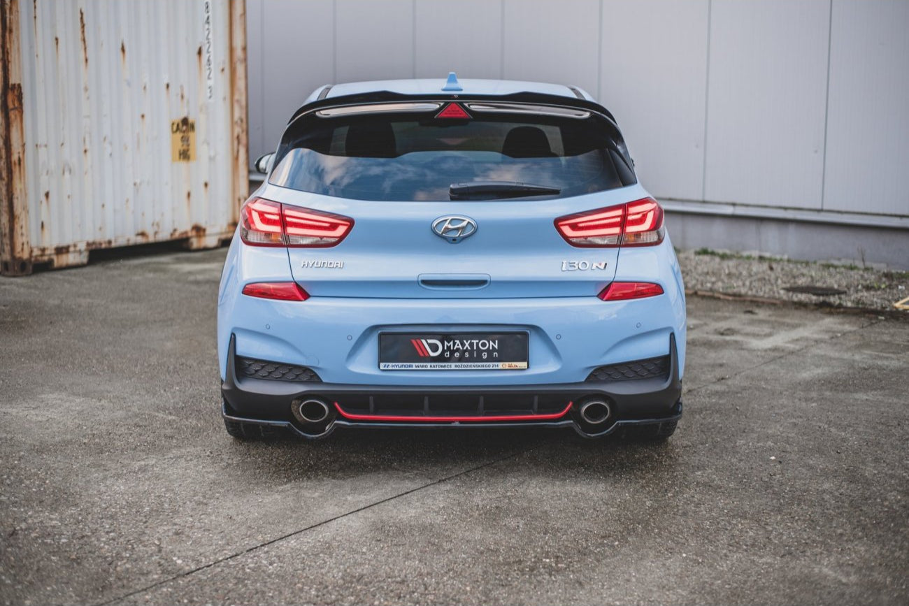 Mittlerer Cup Diffusor Heck für Hyundai I30N Hatchback Maxton Design