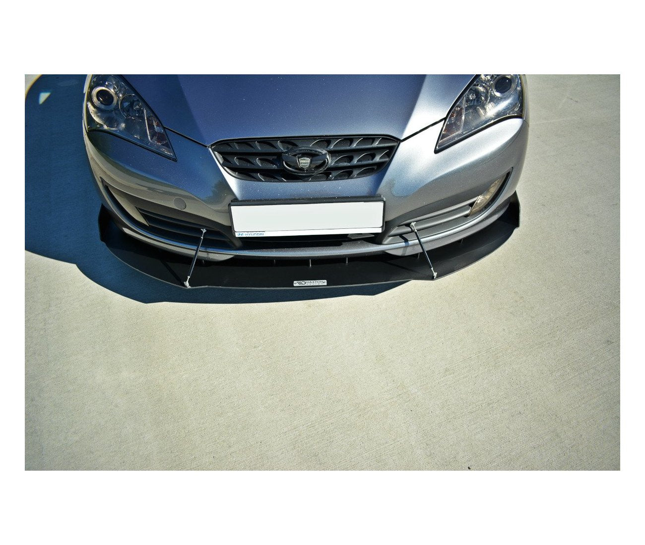 Racing Cup Spoilerlippe Front Ansatz für Hyundai Genesis Coupe Maxton Design