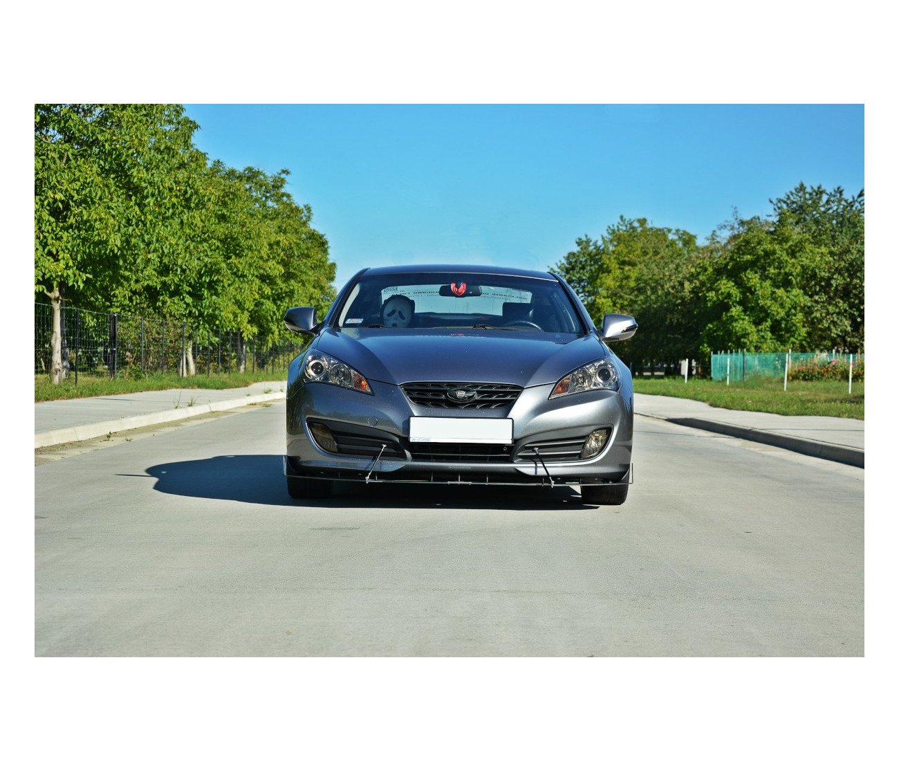 Racing Cup Spoilerlippe Front Ansatz für Hyundai Genesis Coupe Maxton Design