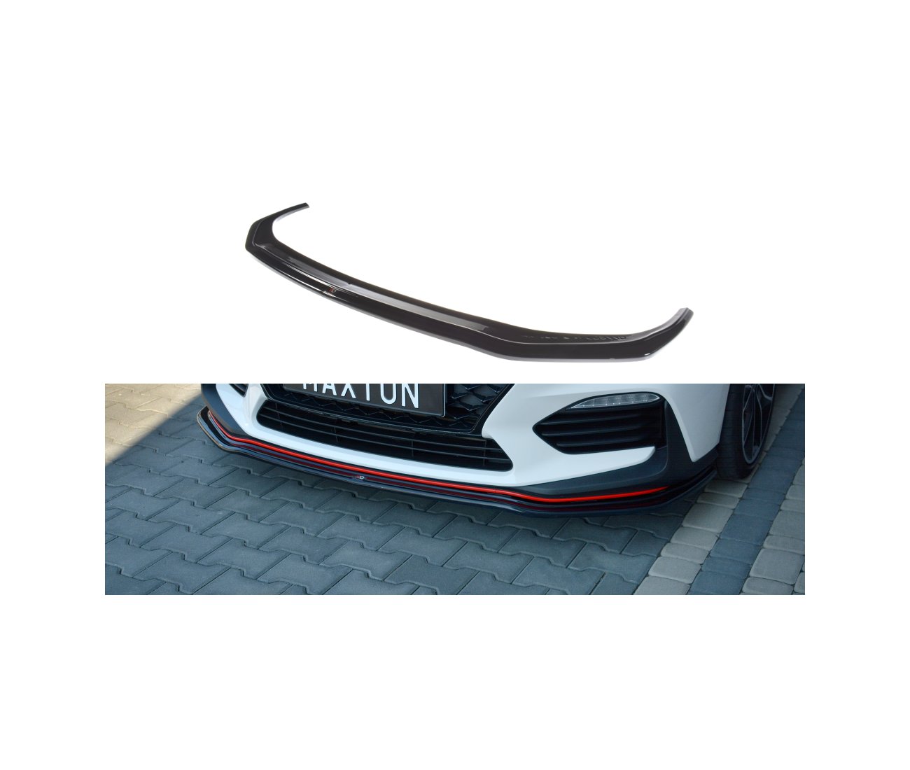 Frontlippe V.2 für Hyundai I30N + N-Line Maxton Design