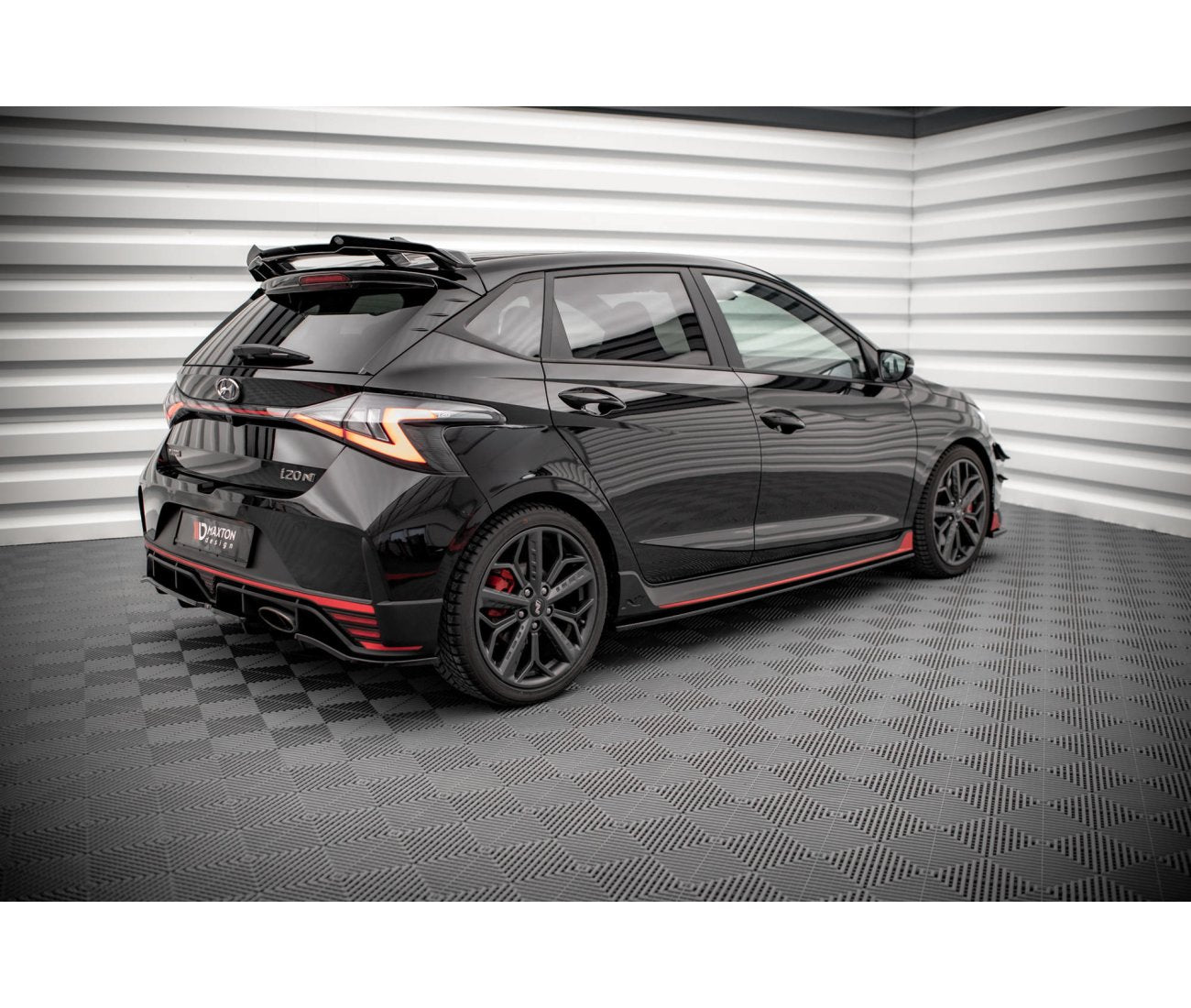 Seitenschweller Ansatz Cup für Hyundai I20N Maxton Design