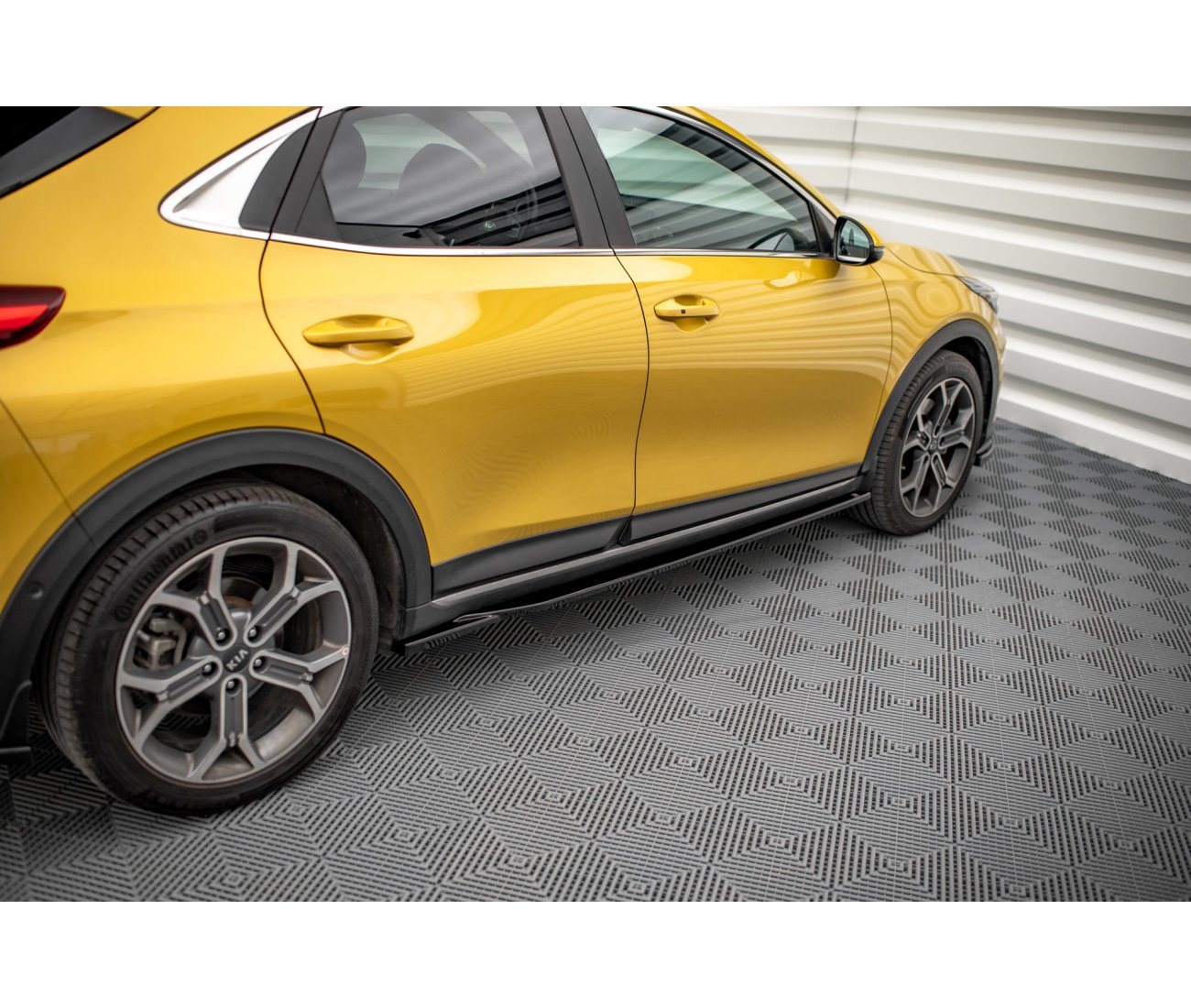 Seitenschweller Ansatz Cup Leisten für Kia XCeed Maxton Design