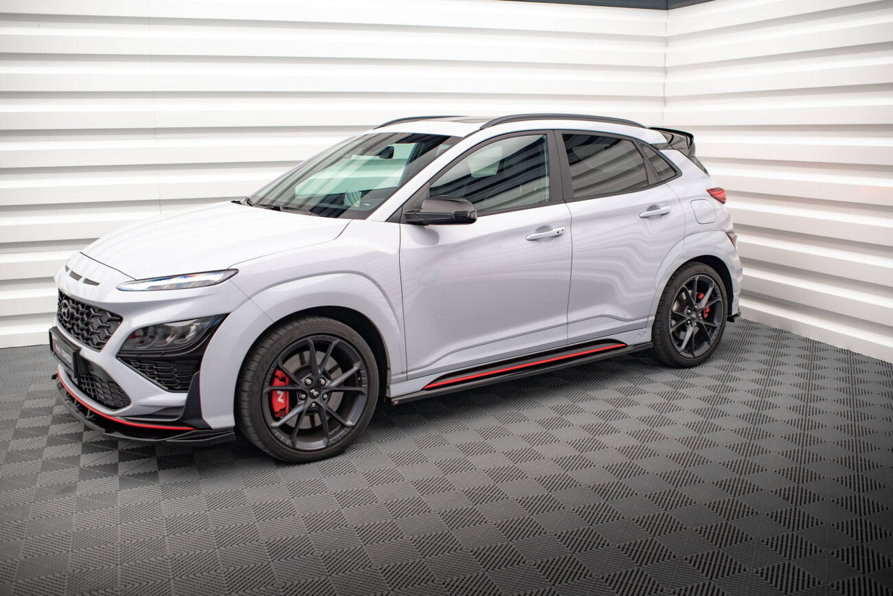 Seitenschweller Ansatz Cup Leisten V.1 für Hyundai Kona N Maxton Design