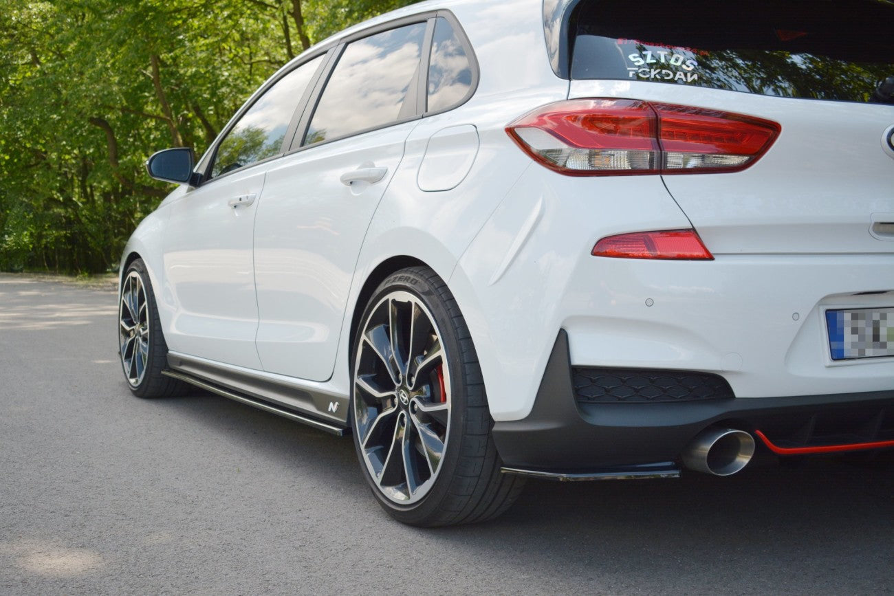Seitenschweller Ansatz Cup Leisten V.1 für Hyundai I30 N + Facelift Maxton Design