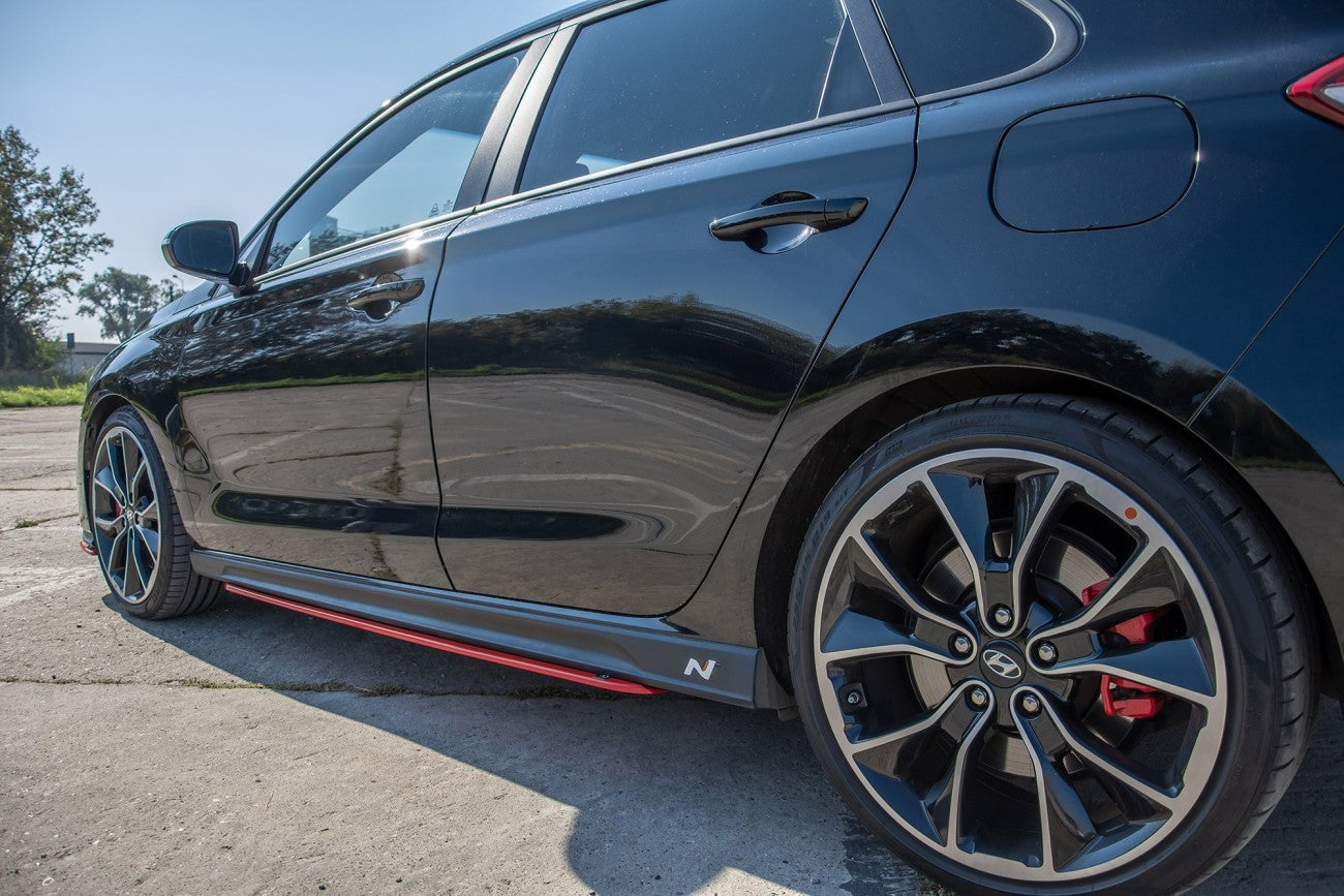 Seitenschweller Ansatz Cup Leisten V.2 für Hyundai I30 N Maxton Design