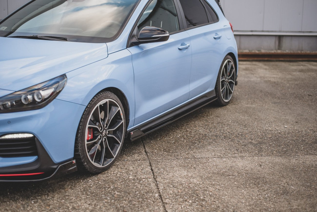 Seitenschweller Ansatz Cup Leisten V.5 für Hyundai I30 N + Facelift Maxton Design