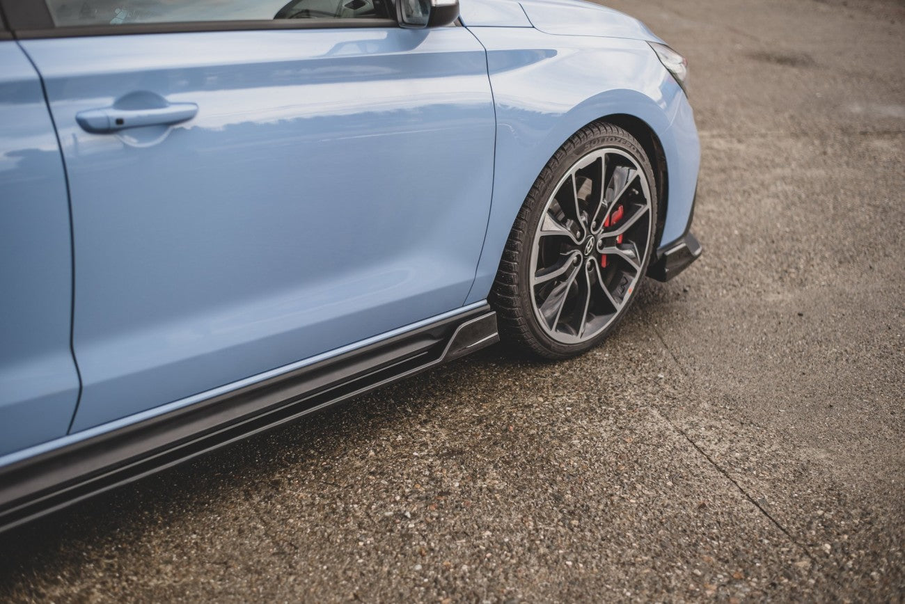 Seitenschweller Ansatz Cup Leisten V.5 für Hyundai I30 N + Facelift Maxton Design