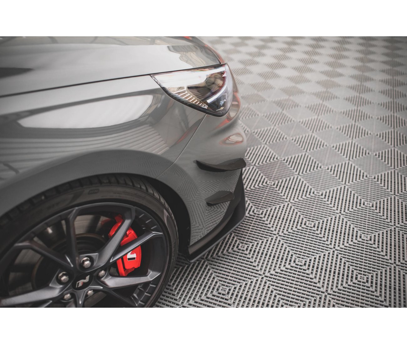 Stoßstangenflügel vorne Canards für Hyundai I30N Facelift Maxton Design