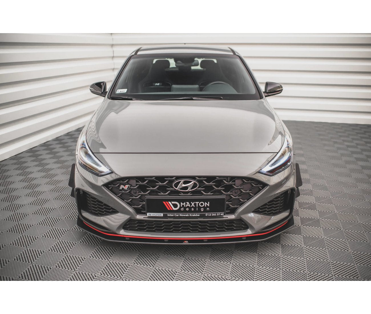 Stoßstangenflügel vorne Canards für Hyundai I30N Facelift Maxton Design