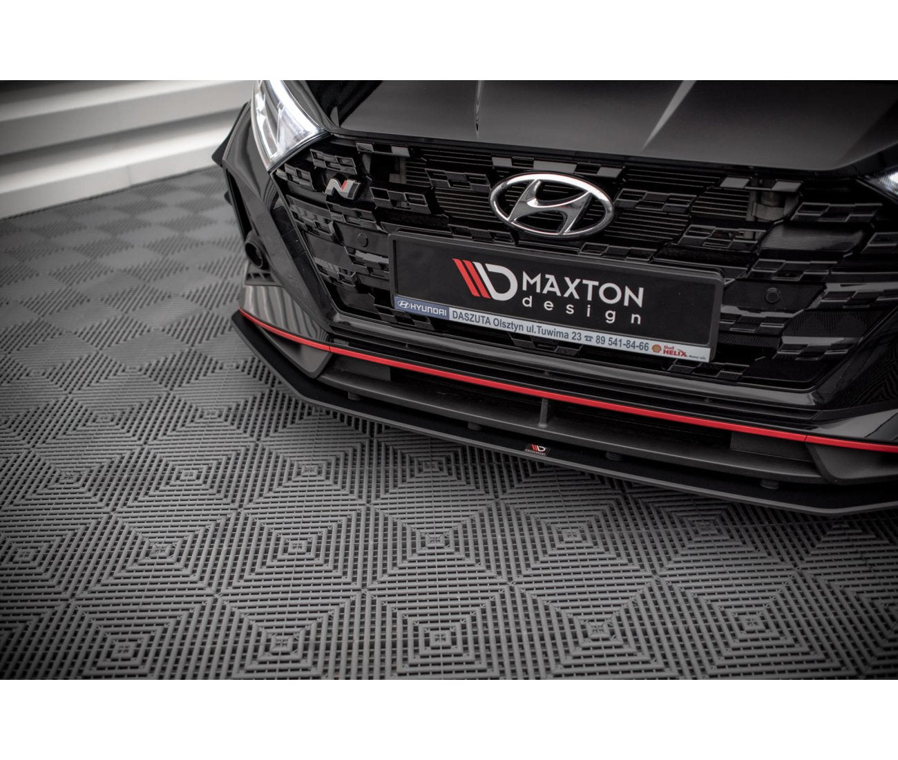 Street Pro Cup Spoilerlippe Front für Hyundai I20N Maxton Design