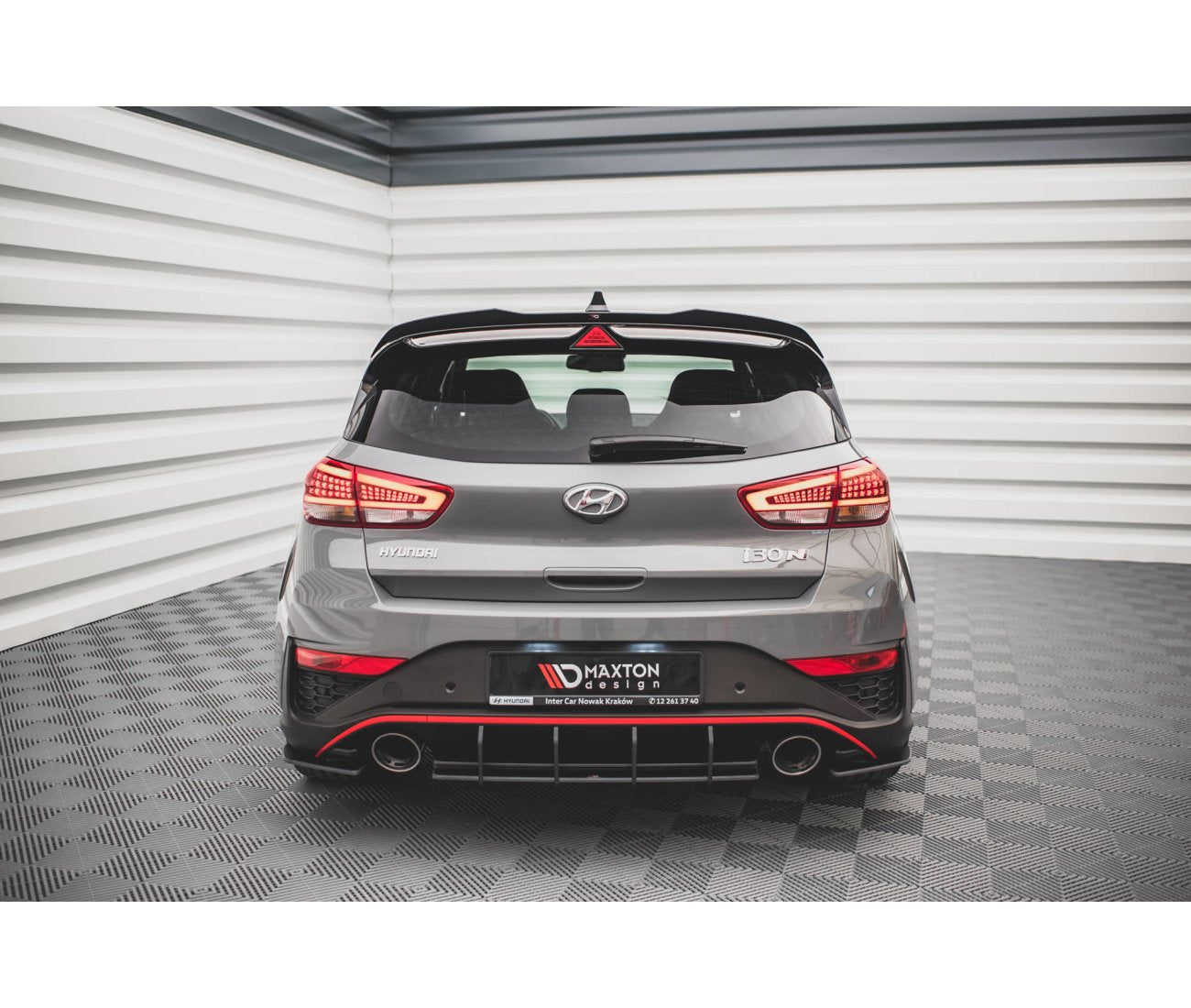 Street Pro Heck Flaps für Hyundai I30N Hatchback Facelift Maxton Design