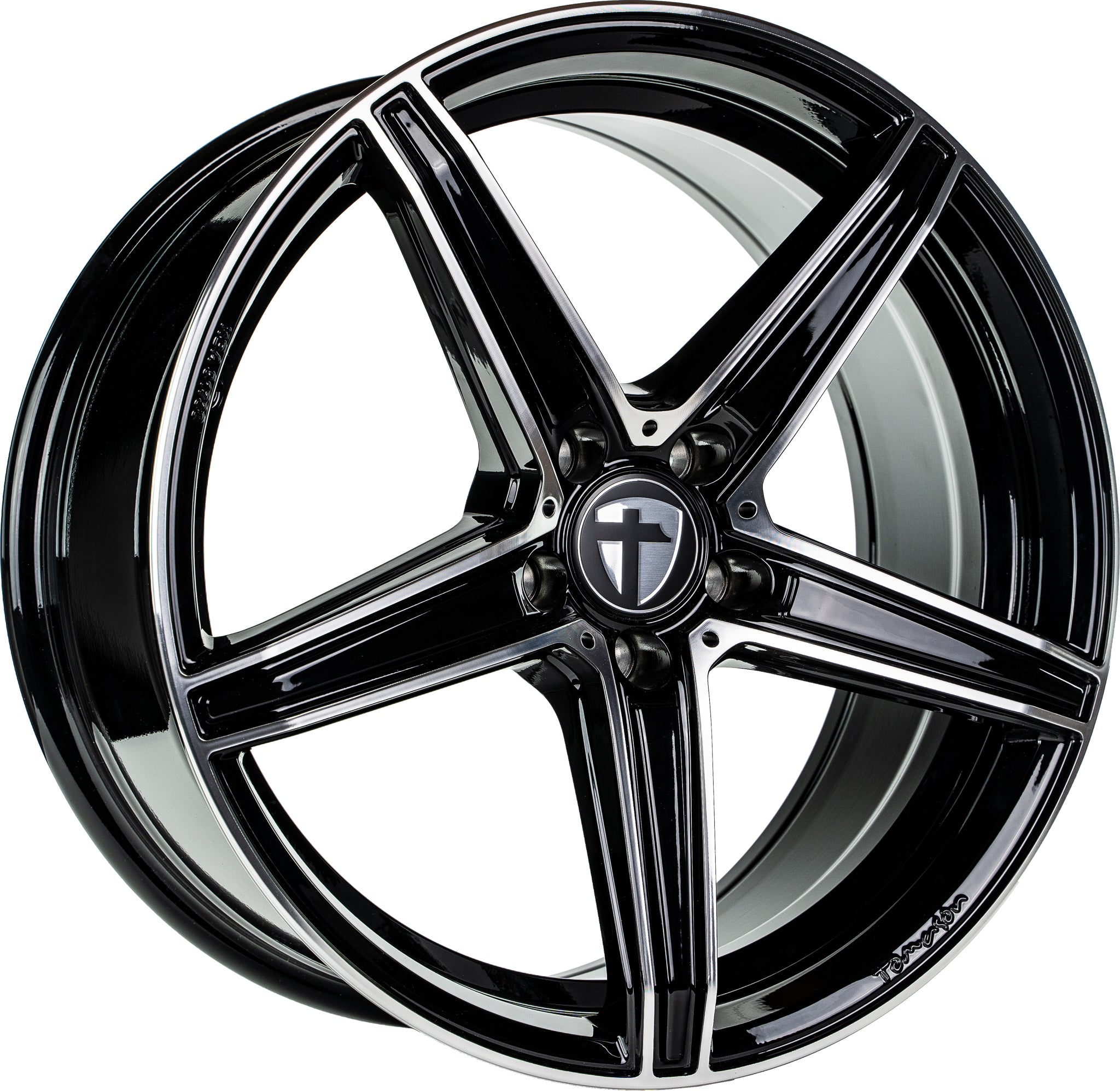 Tomason TN20 NEW  8.5x20-ET45-Schwarz-Glanz-poliert-114.3 Tomason