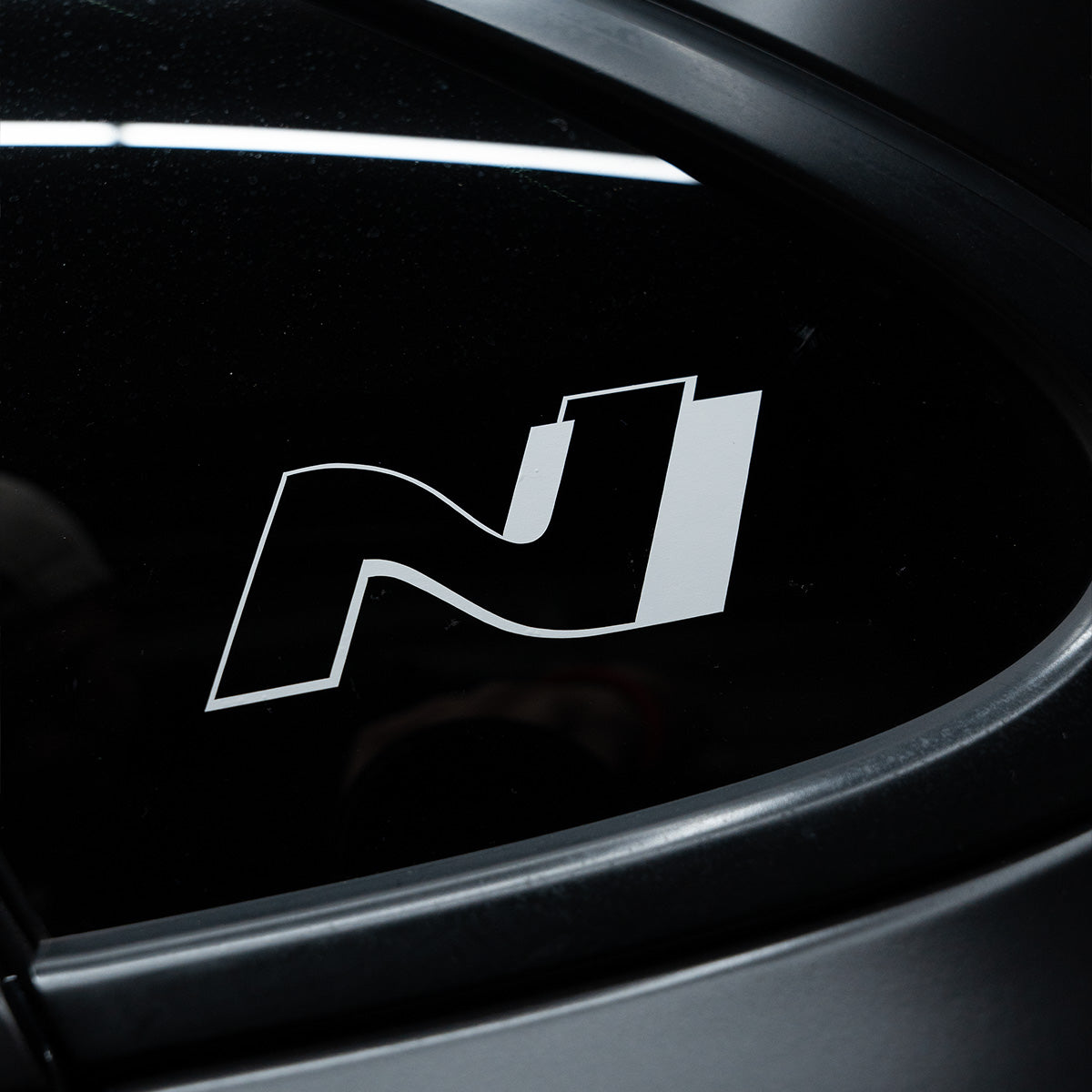 N LOGO STICKER