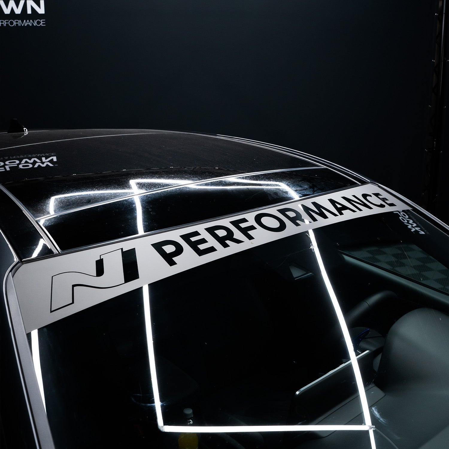 N-Performance window sticker