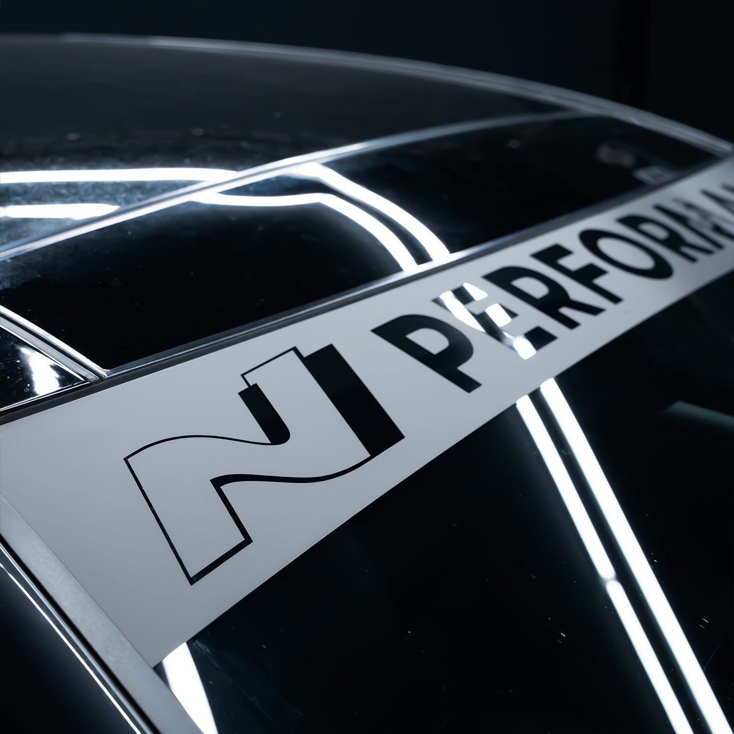 N-Performance window sticker