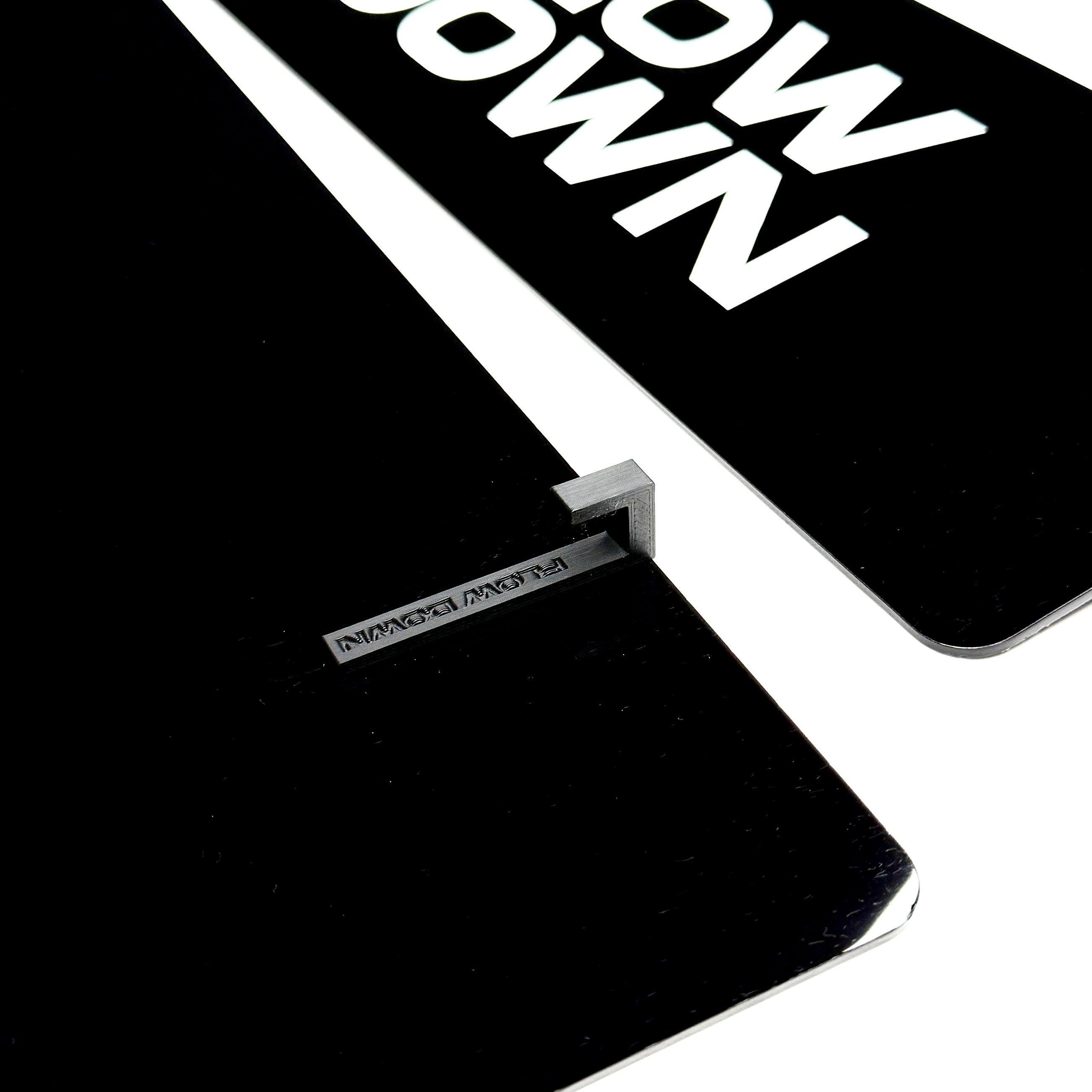 FLOW DOWN® Show license plate