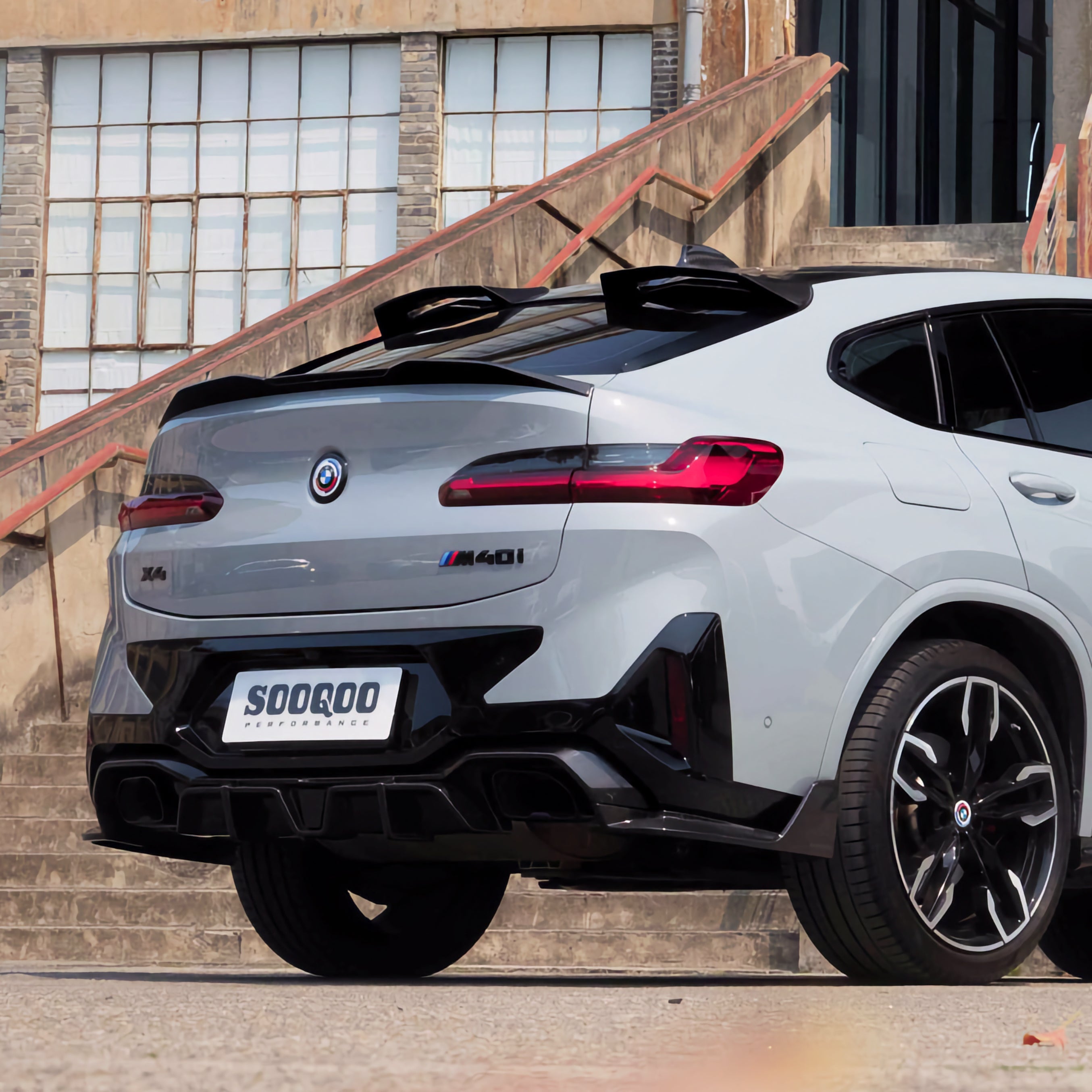 Heckspoiler Lippe passend für BMW X4M F98 / X4 G02 LCI   Sooqoo