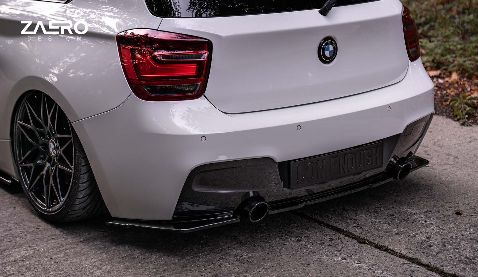 Diffusor-Erweiterung passend für BMW 1er F20 F21 M135i – Detail