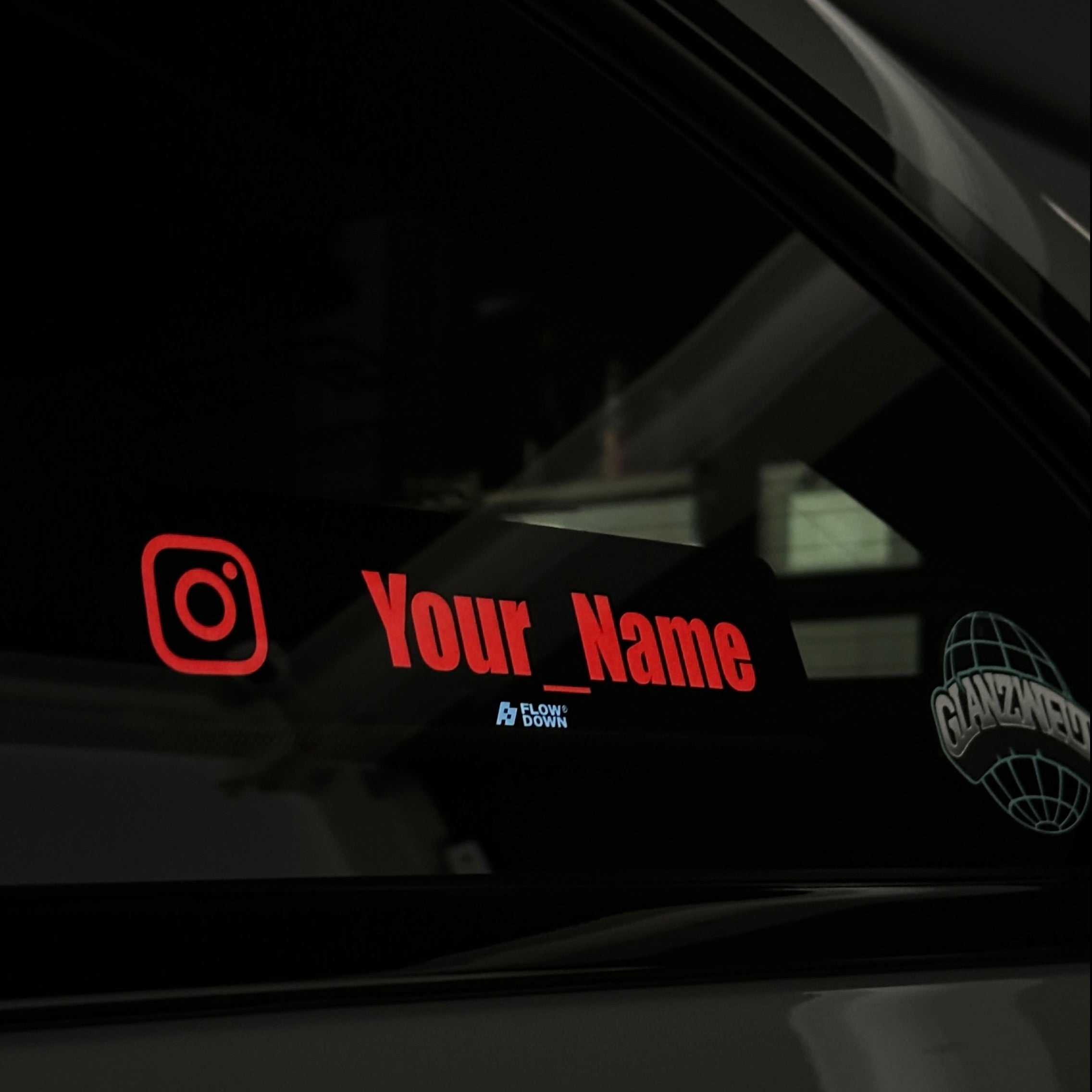 Instagram LED Sticker