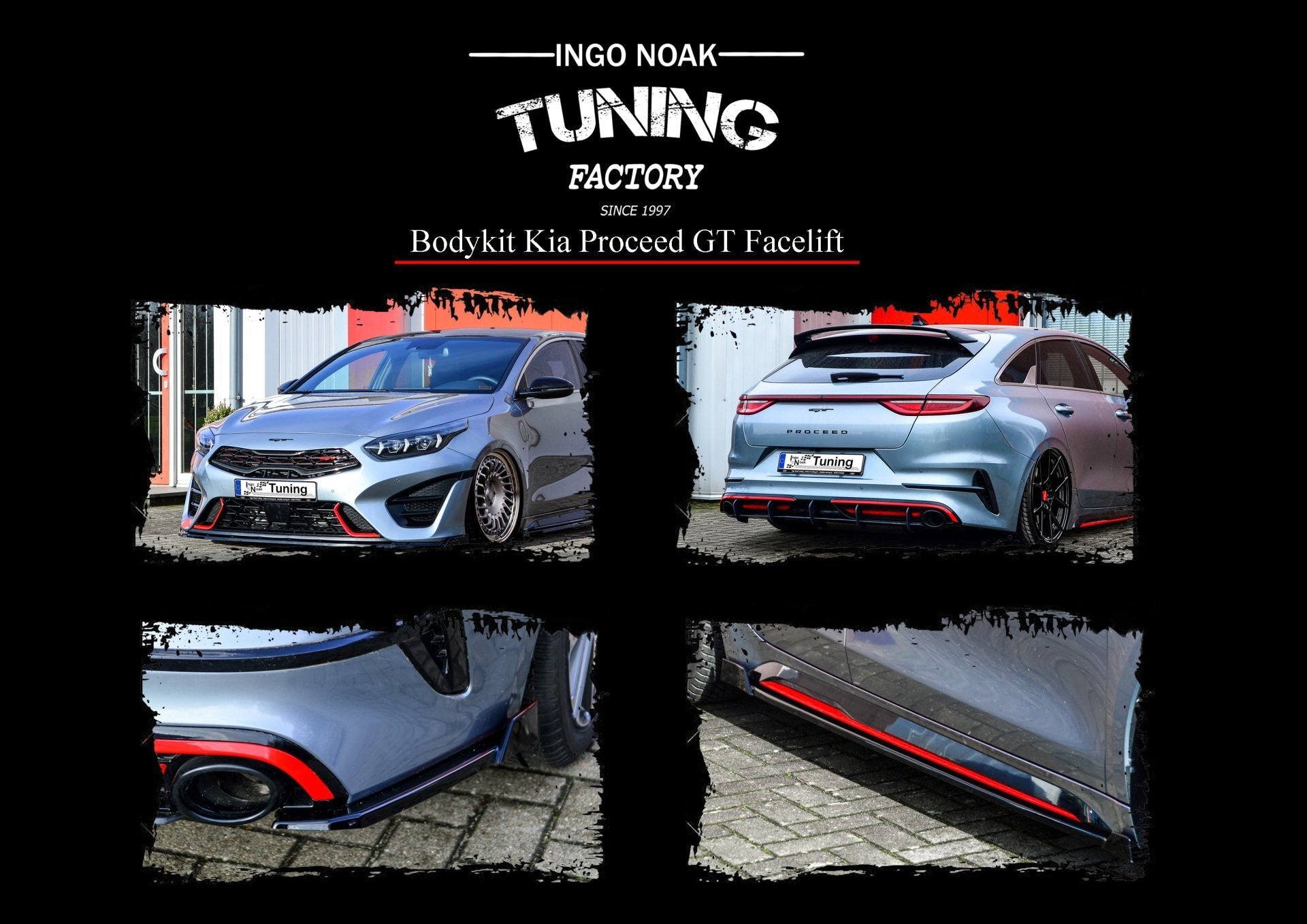 Bodykit für Kia Proceed GT CD Facelift Bj.2021-   Ingo Noak Tuning