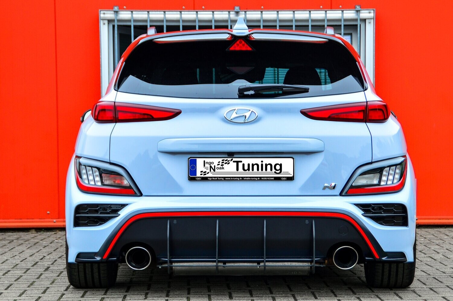 Racing rear apron for Hyundai I30N Performance Facelift