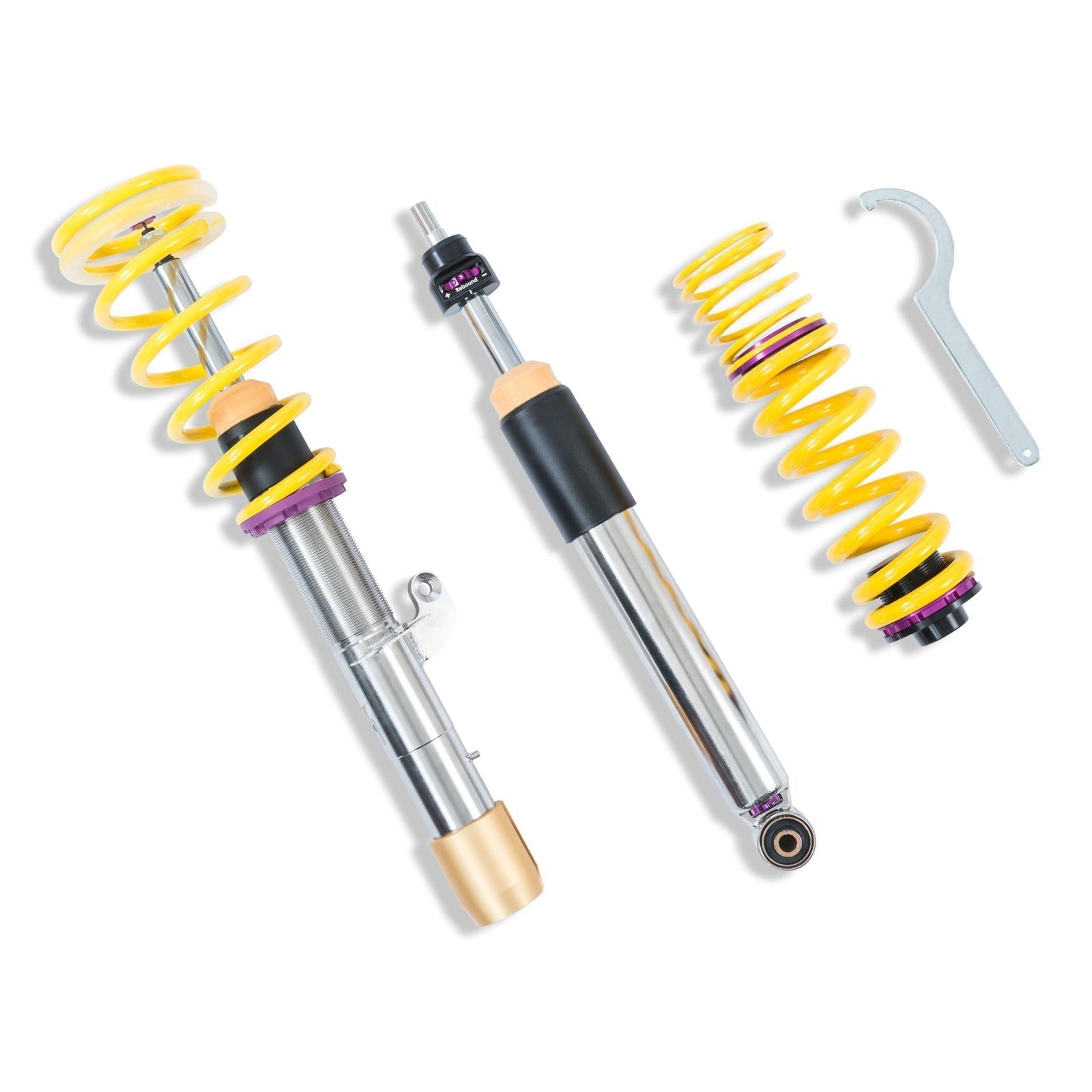 KW coilover suspension V3 inox including decommissioning kit for BMW M3/M4 (F80/F82) 