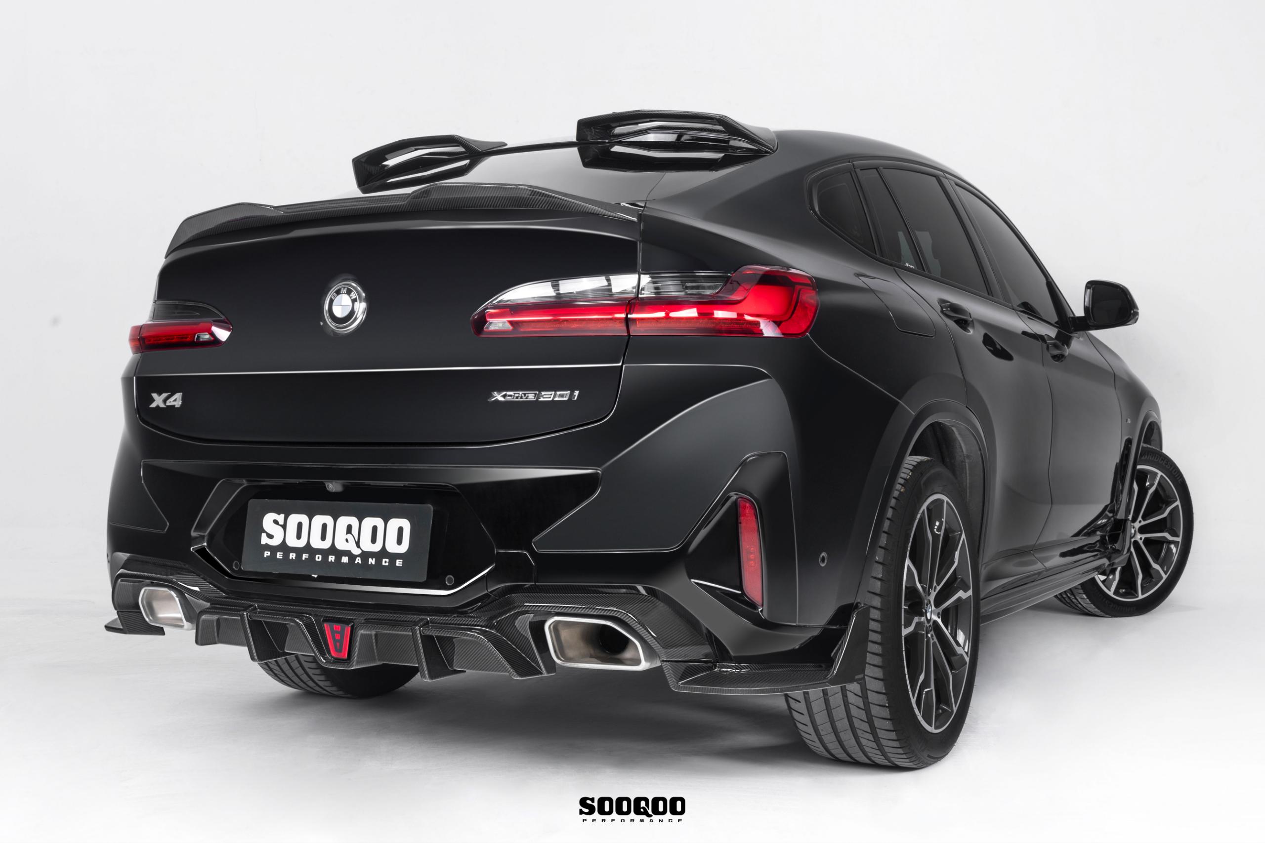 Dachspoiler Lippe Satz passend für BMW X4M F98 / X4 G02 LCI   Sooqoo