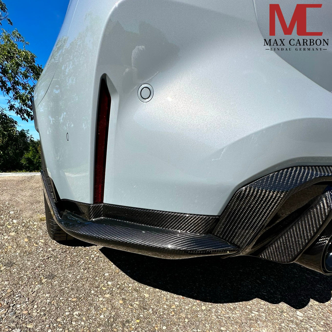 Dry Carbon Heckdiffusor "SPORT-Style" für BMW M3 G80 G81 / M4 G82 G83 inkl. LCI mit Teiletypgenehmigung (TTG)   Max Carbon