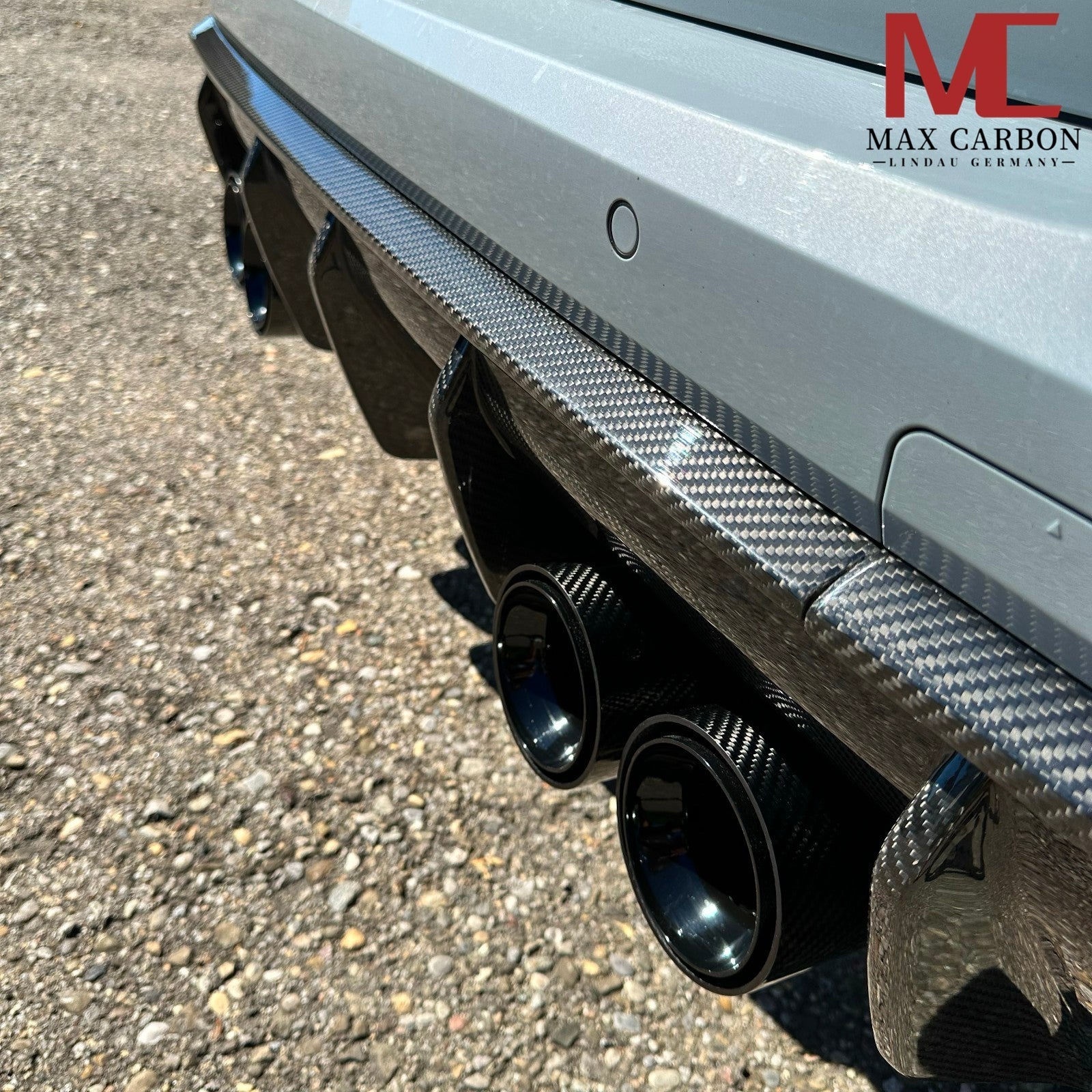 Dry Carbon Heckdiffusor "SPORT-Style" für BMW M3 G80 G81 / M4 G82 G83 inkl. LCI mit Teiletypgenehmigung (TTG)   Max Carbon