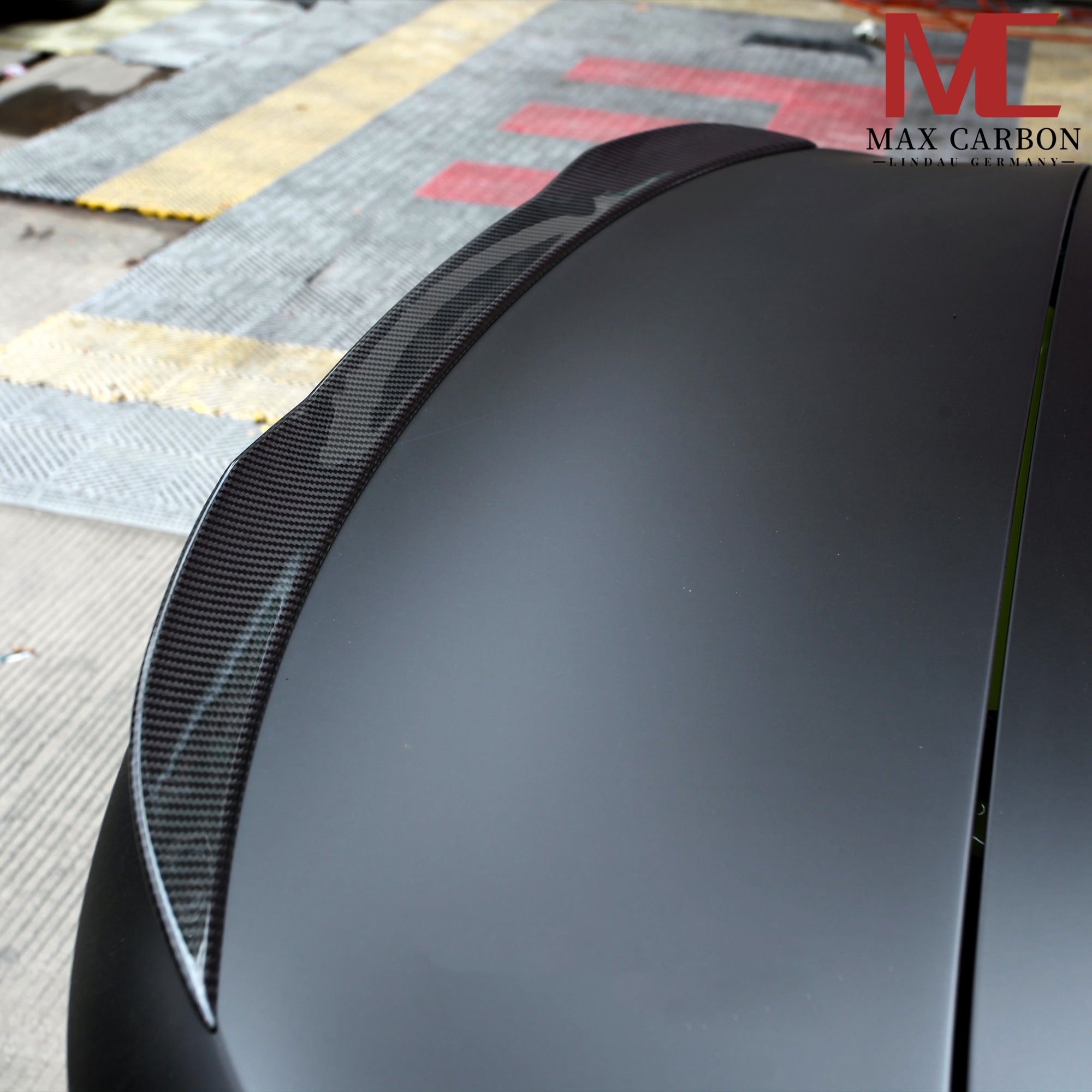 Dry Carbon Heckspoiler "Ducktail" V1 für BMW M4 G83 / 4er G23 mit Teiletypgenehmigung (TTG)   Max Carbon